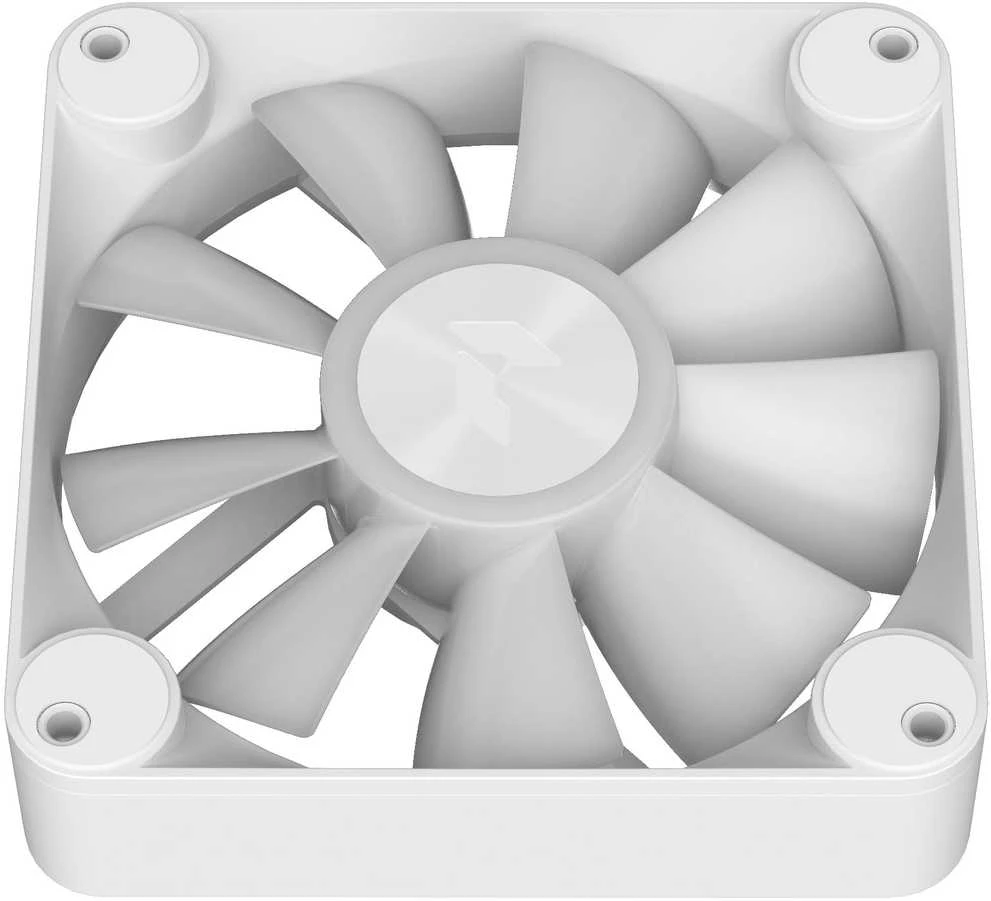 APNX FP1-120 PWM korpuso ventiliatorius, ARGB – 120mm, baltos spalvos