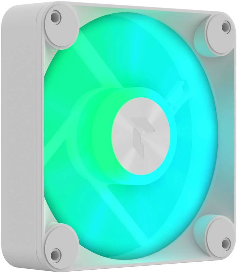 APNX FP1-120 PWM korpuso ventiliatorius, ARGB – 120mm, baltos spalvos