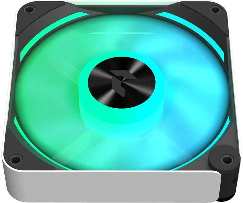 APNX FP2-120 PWM korpuso ventiliatorius, ARGB – 120mm, baltos spalvos