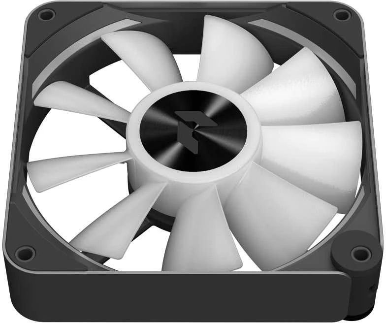 APNX FP2-120 PWM korpuso ventiliatorius, ARGB – 120mm, juodos spalvos
