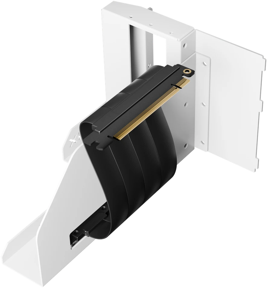 APNX Vertical GPU Mounting Kit 2 – baltos spalvos