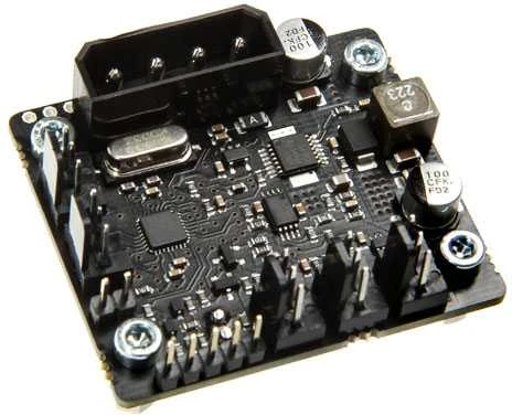 Aqua Computer Poweradjust 3 USB komponentų plokštė