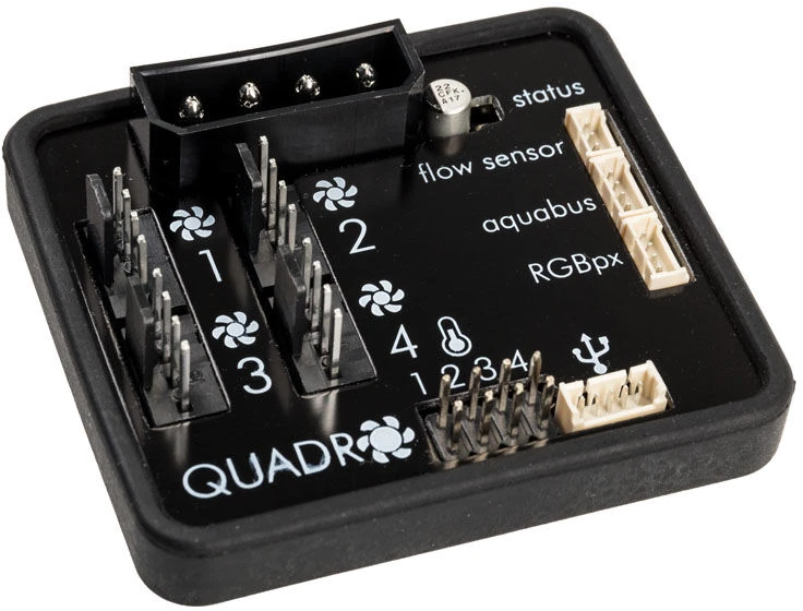 aqua computer QUADRO fan controller for PWM fans
