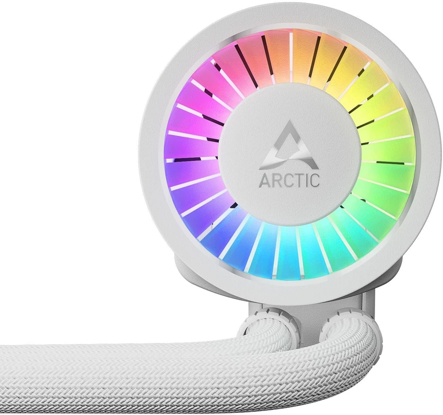 ARCTIC Liquid Šaldiklis III Pro 360 A-RGB procesoriaus aušintuvas, baltas