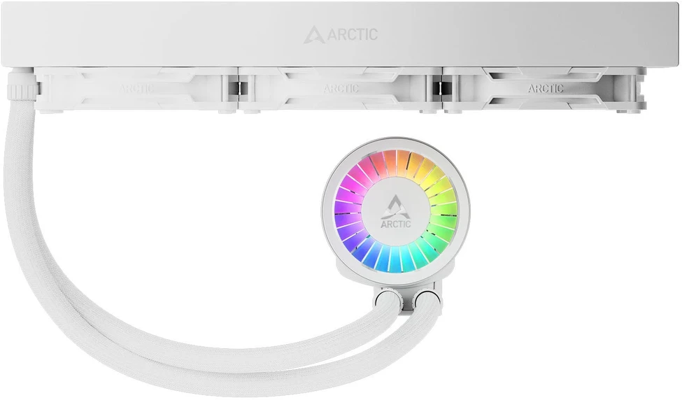 ARCTIC Liquid Šaldiklis III Pro 360 A-RGB procesoriaus aušintuvas, baltas