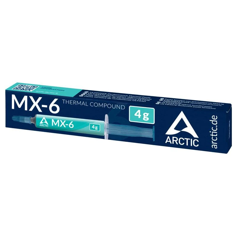 Termopasta ARCTIC MX-6, 4g su 6vnt. MX šluostėm