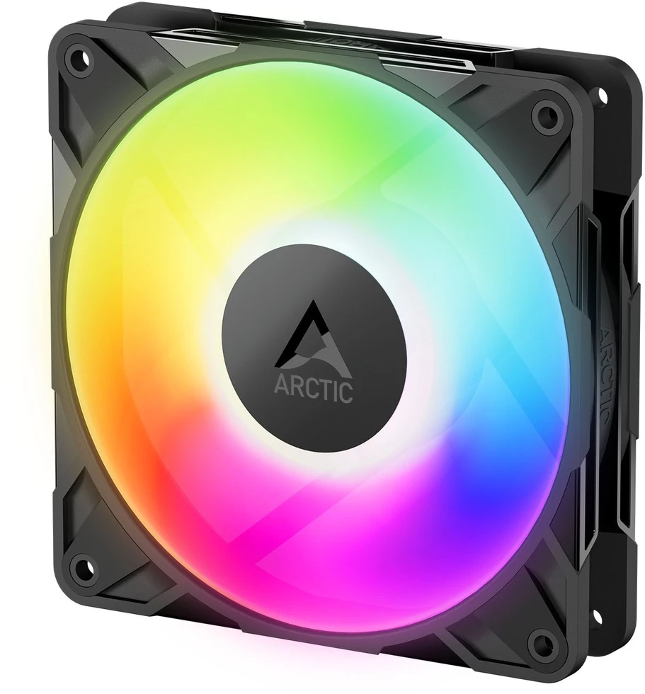 ARCTIC P12 PRO PWM PST A-RGB korpuso ventiliatoriai, 4-pin, 120mm, 3vnt.