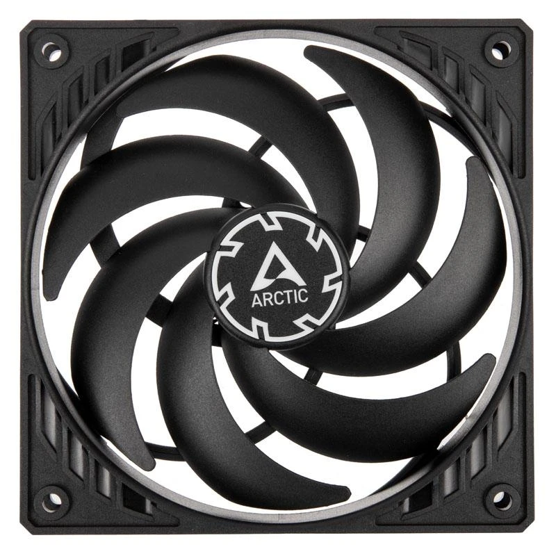 ARCTIC P12 Slim juodas 120mm kompiuterio ventiliatorius