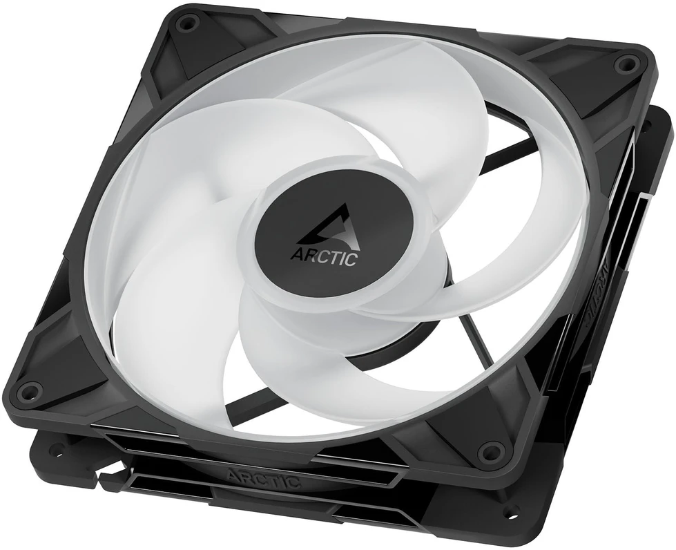 ARCTIC P14 Pro atvirkštinis A-RGB PWM ventiliatorius – 140 mm, baltas, 3 vnt. pakuotėje