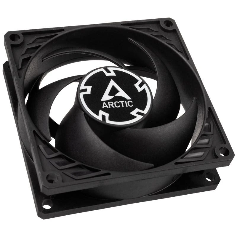 ARCTIC P8 PWM PST CO Kompiuterio korpusui Ventiliatorius 8 cm Juoda
