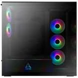 ARCTIC Xtender PC-kompiuterio korpusas, Midi-Tower, E-ATX, RGB, Tempered Glass – juodos spalvos