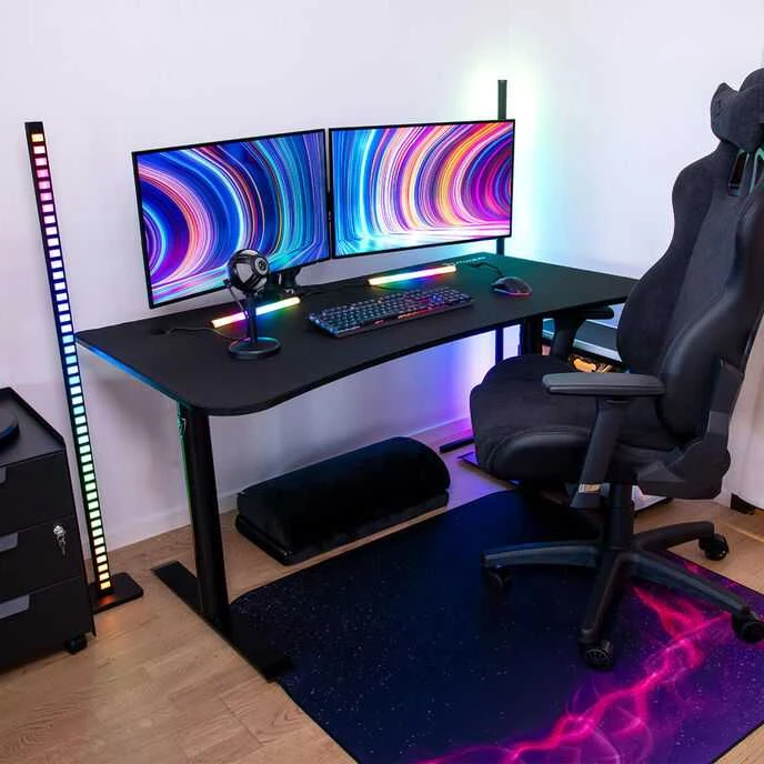 Arozzi Gaming Desk | Arena Medium | Pure Juodas