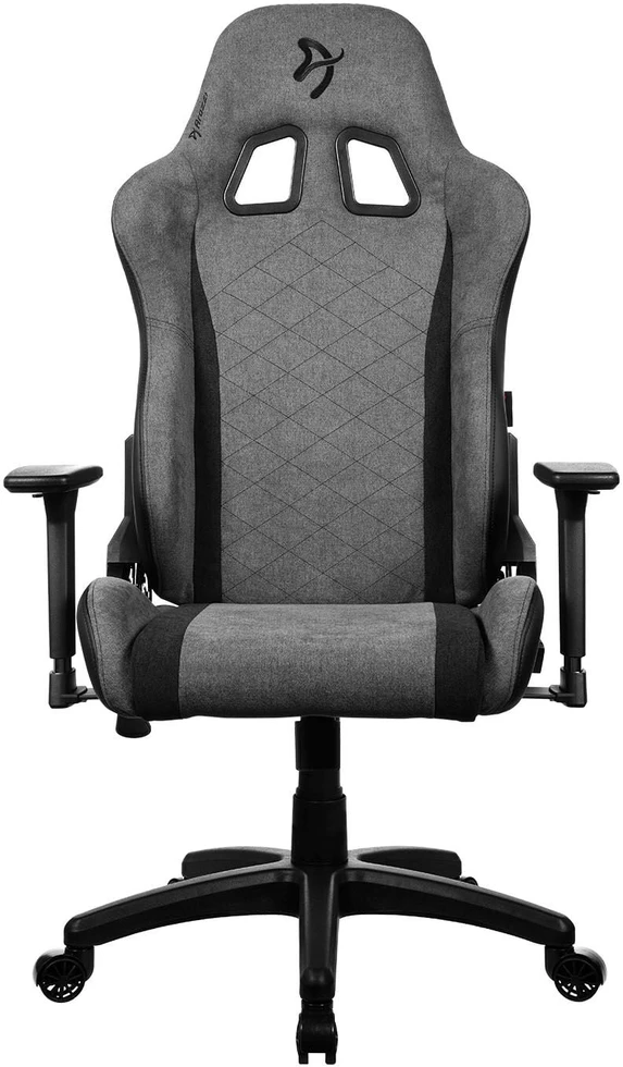Žaidimų kėdė Arozzi Avanti SoftFabric, Pilkos spalvos