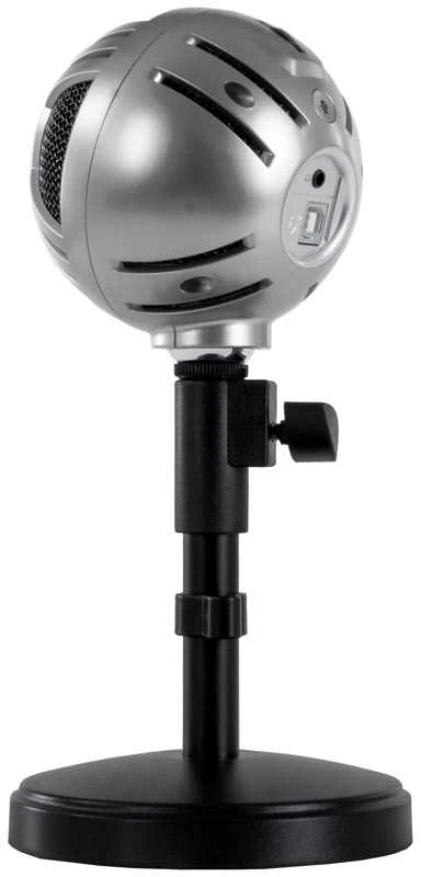 Kondensatorinis transliavimo mikrofonas Arozzi Sfera, Chromas