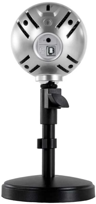 Kondensatorinis transliavimo mikrofonas Arozzi Sfera, Chromas