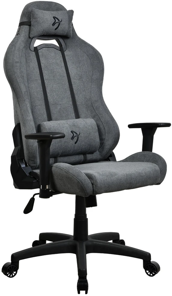Arozzi TORRETTA žaidimų kėdė Soft Fabric | Pelenų spalvos