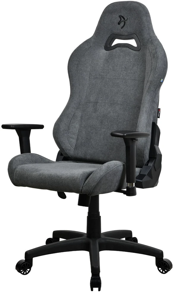 Arozzi TORRETTA žaidimų kėdė Soft Fabric | Pelenų spalvos