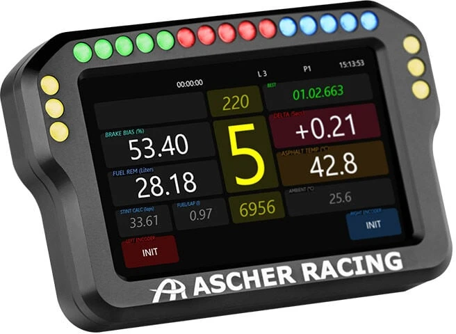 APress Ascher Racing 4'' prietaisų skydelis (76080028)