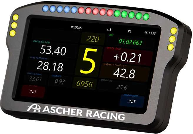 „Ascher Racing“ prietaisų skydelis 5 colių