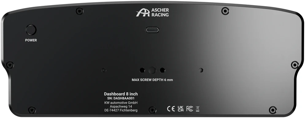 Vairas Ascher Racing Dashboard GAJO-1257 (76080089)