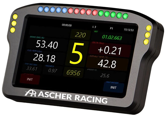 „Ascher Racing“ prietaisų skydelis 5 colių
