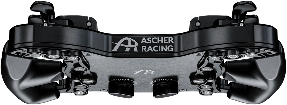 Ascher Racing Pro-USB Juodas Edition
