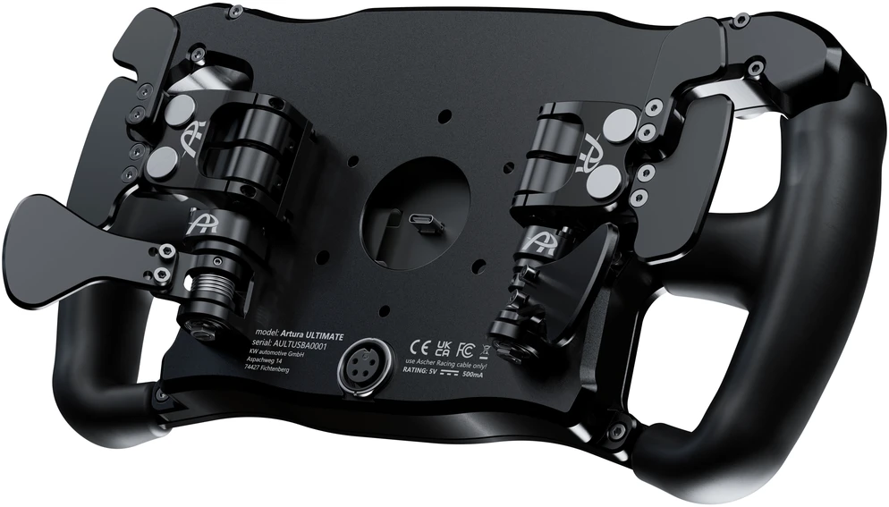 Ascher Racing Ultimate Juodas Edition