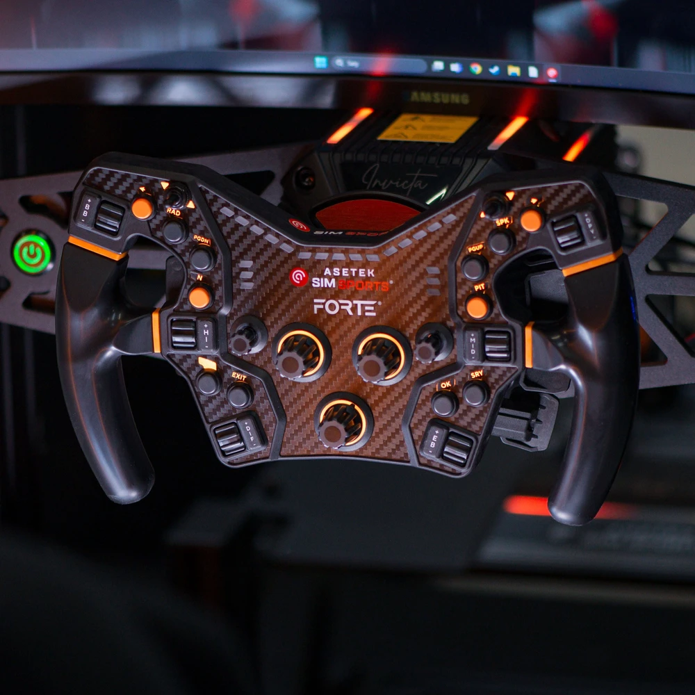 „Asetek SimSports Formula“ įprastos rankenos