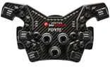 Asetek SimSports Forte Formula Button Box V2 - juodos spalvos