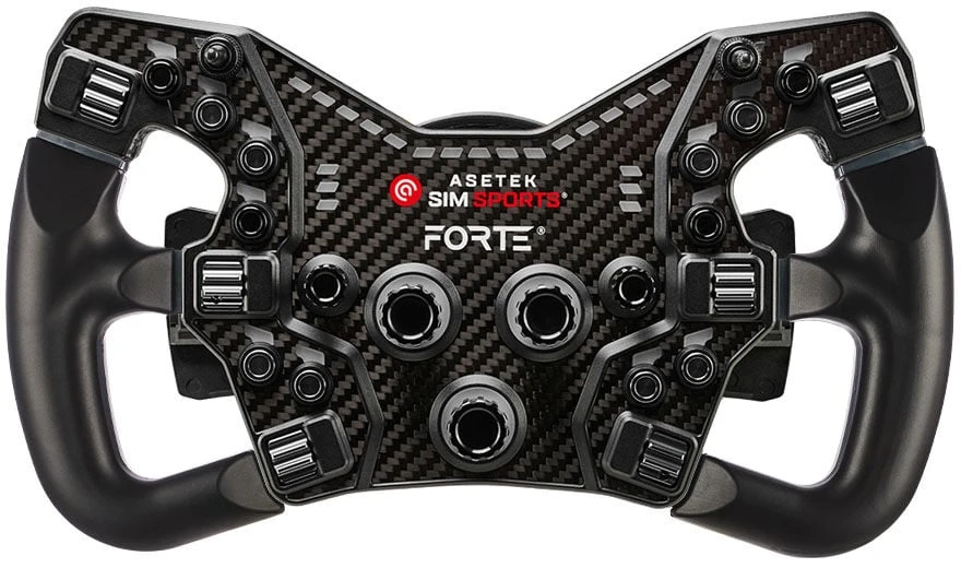 Asetek SimSports Forte Formula Button Box V2 - juodos spalvos