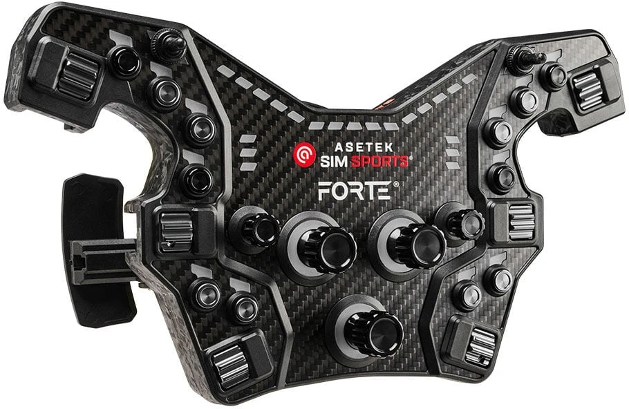 Asetek SimSports Forte Formula Button Box V2 - juodos spalvos
