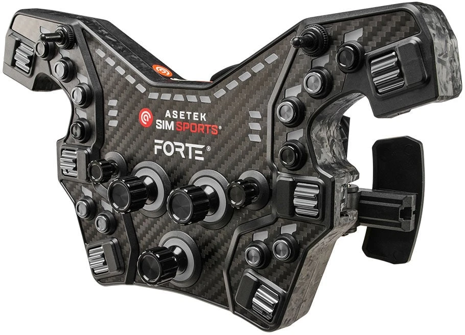 Asetek SimSports Forte Formula Button Box V2 - juodos spalvos