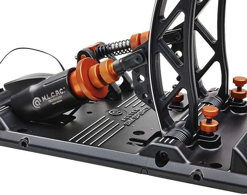 „Asetek SimSports Forte Sim Racing“ dujų ir stabdžių pedalas