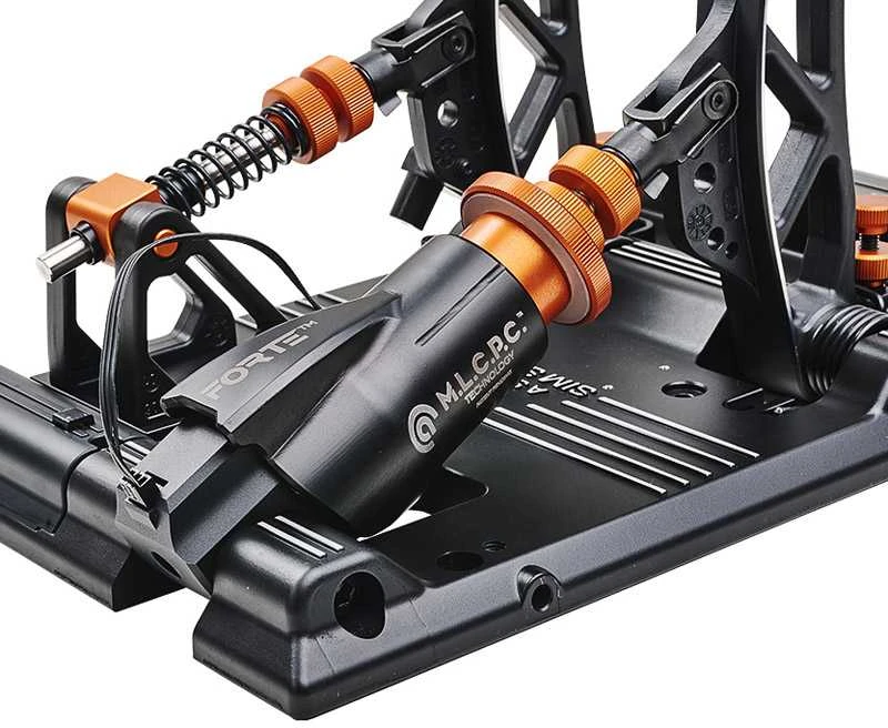 „Asetek SimSports Forte Sim Racing“ dujų ir stabdžių pedalas