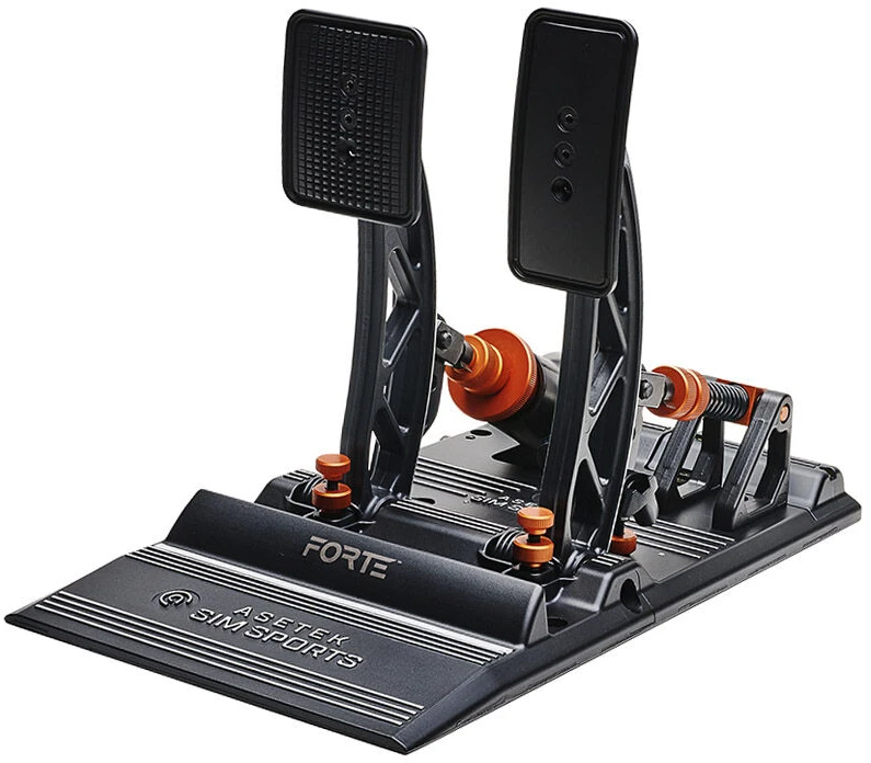 „Asetek SimSports Forte Sim Racing“ dujų ir stabdžių pedalas