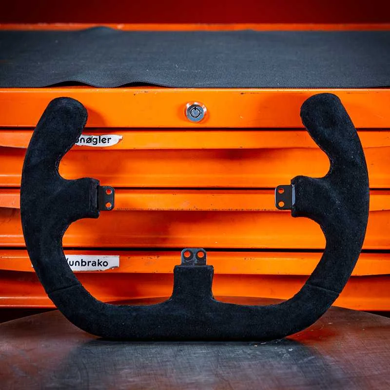Asetek SimSports GT Rim - Open D, Suede