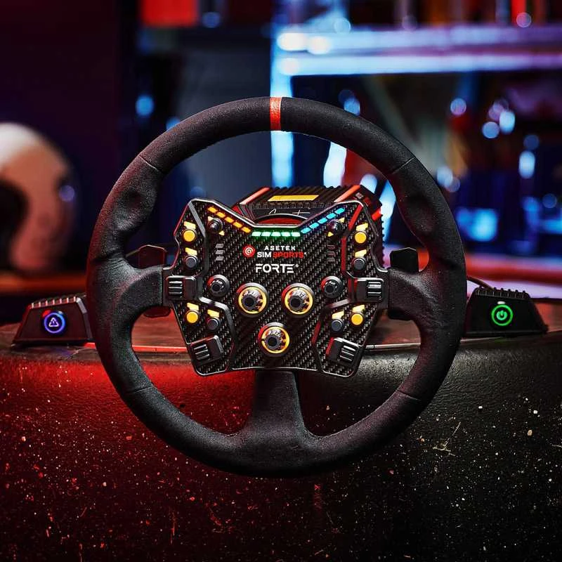 „Asetek SimSports GT“ ratlankis – apvalus komfortas+