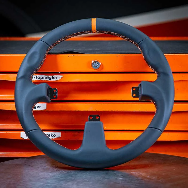 „Asetek SimSports GT“ ratlankis – apvalus, odinis