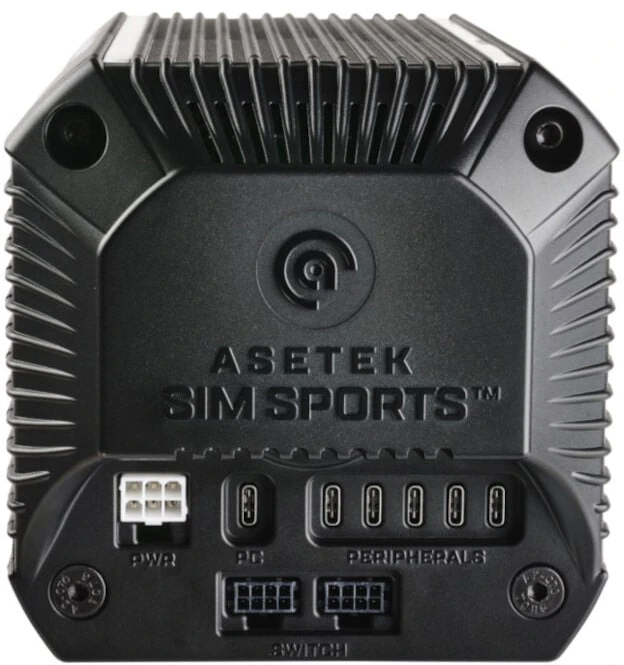 Asetek SimSports Invicta Formula Steering Wheel - juodas + The Forte Wheelbase (18 Nm)