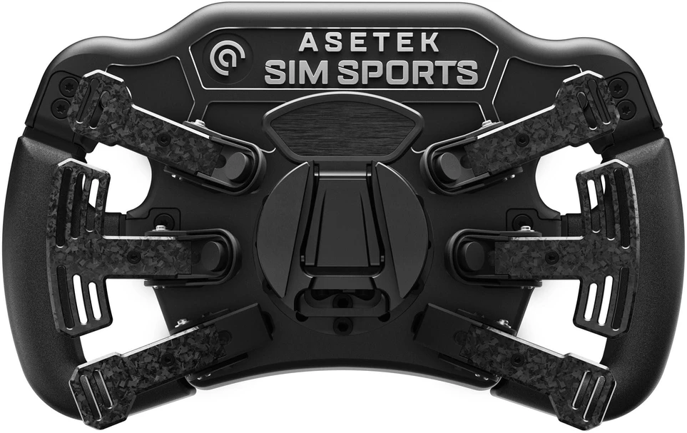 Asetek SimSports Invicta Formula Steering Wheel - juodas + The Forte Wheelbase (18 Nm)