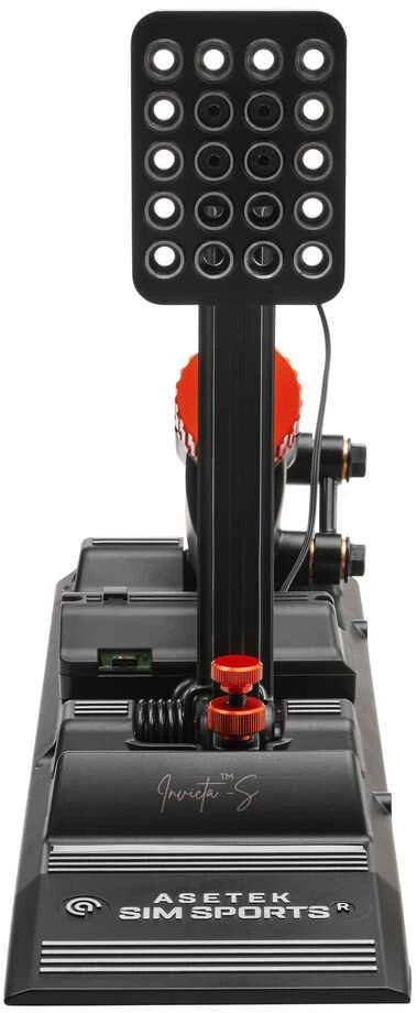 „Asetek SimSports Invicta S“ serijos THORP II pedalų komplektas - juodas