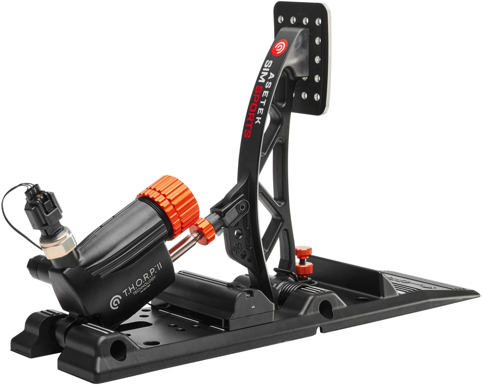 „Asetek SimSports Invicta S“ serijos THORP II pedalų komplektas - juodas