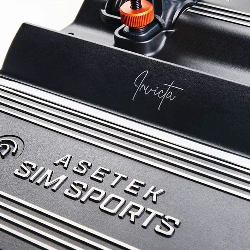 „Asetek SimSports Invicta Sim Racing“ akceleratoriaus ir stabdžių pedalas