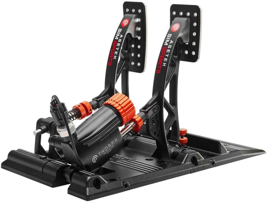 Asetek SimSports Invicta THORP II Pedal Set - juodos spalvos