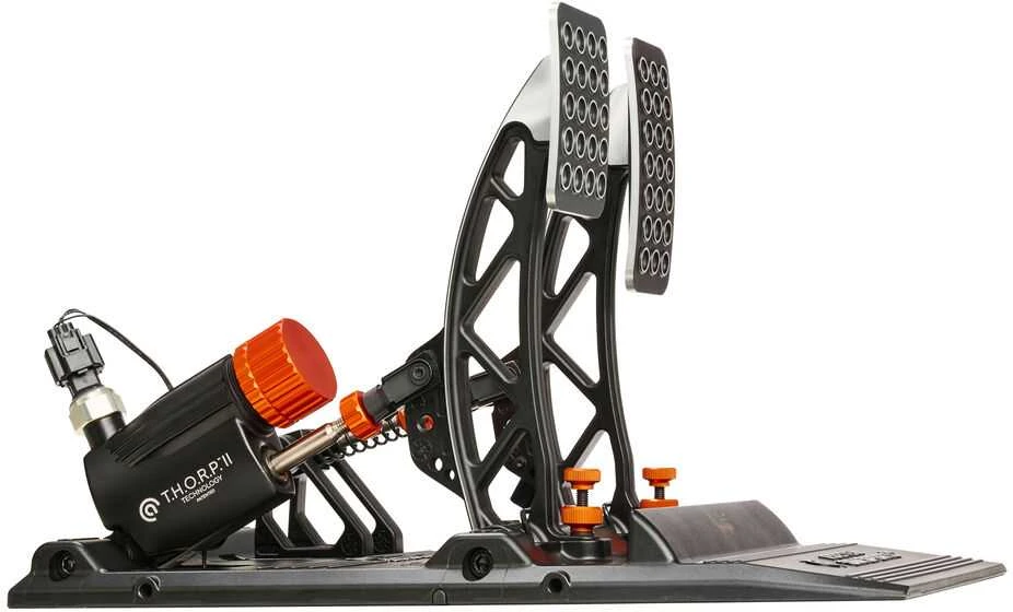 Asetek SimSports Invicta THORP II Pedal Set - juodos spalvos