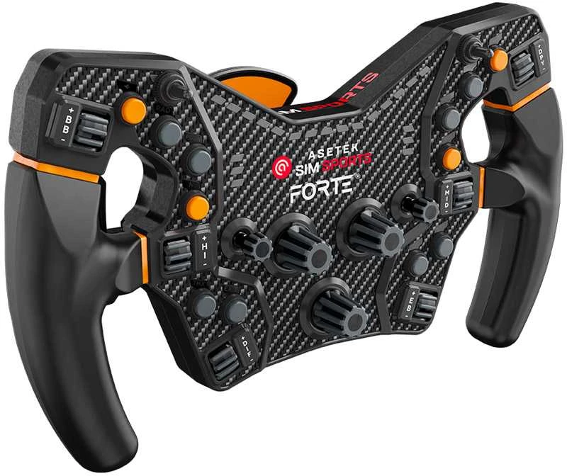 „Asetek SimSports Invicta“ ratų bazė (27 nm) + „Forte Formula“ ratlankiai