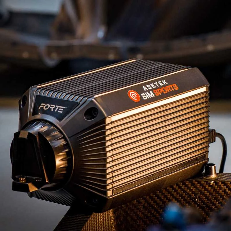 Asetek SimSports The Forte ratų bazė (18 Nm)