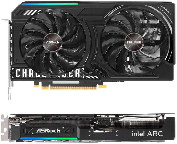 Vaizdo plokštė ASRock Challenger Intel Arc B570 10GB OC GDDR6 plokštė