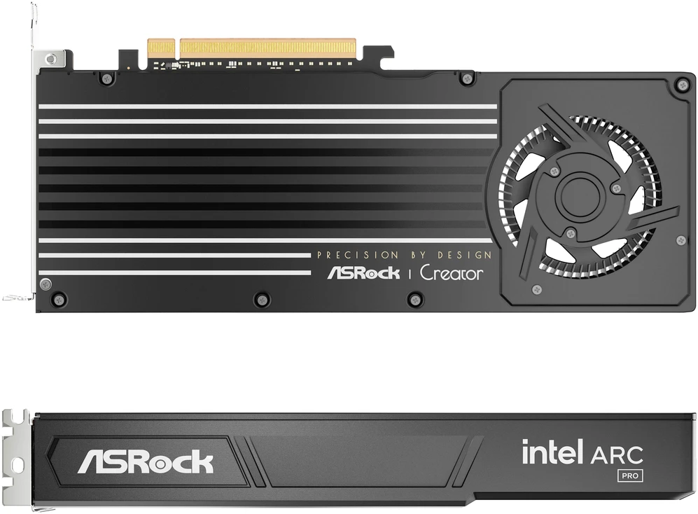 Vaizdo plokštė Grafikos plokštė Intel ARC PRO B60 24GB AsRock Creator retail