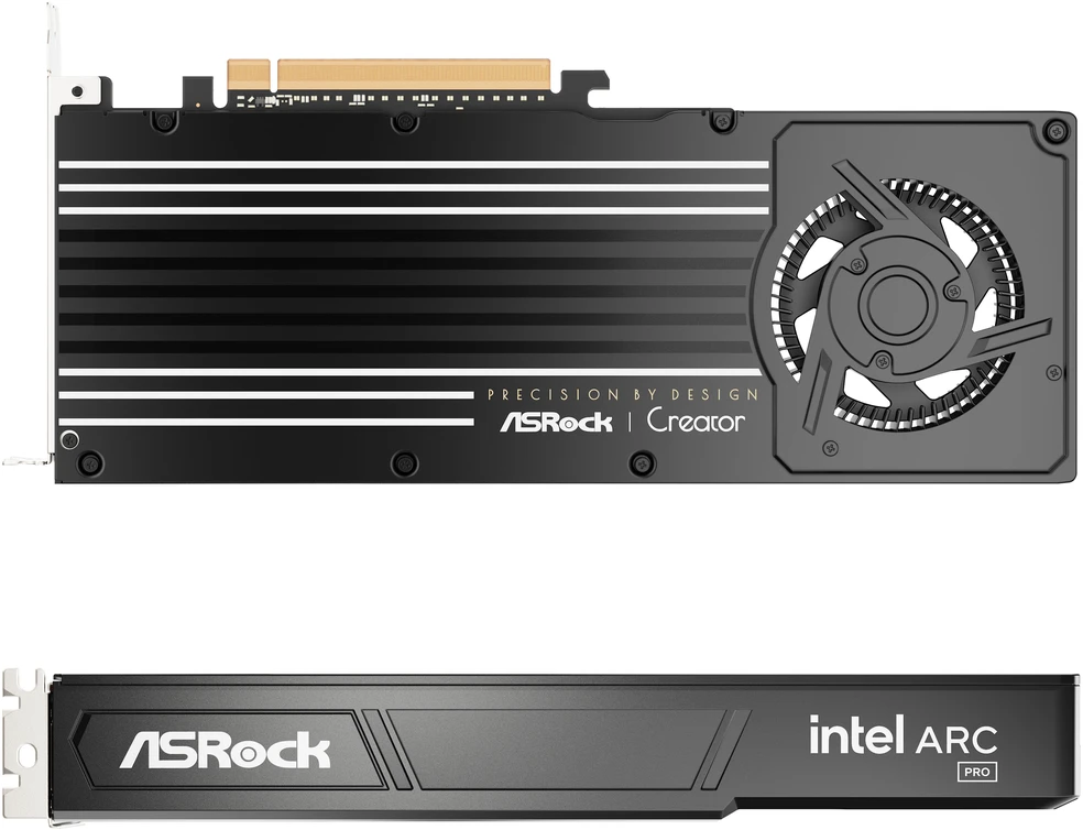 „Asrock ARC PRO B65 Creator“ 32G vaizdo plokštė